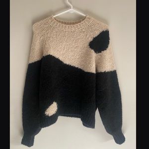 Paloma wool yin/yang knit sweater